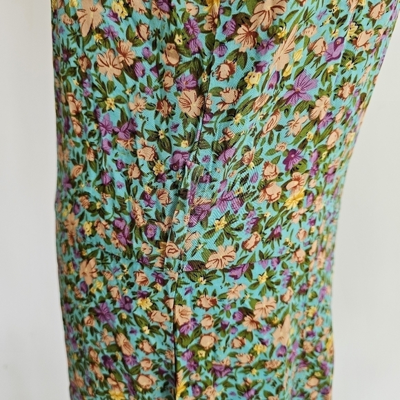 Silk & Salt Floral Halter Split Maxi Dress - Picture 13 of 15